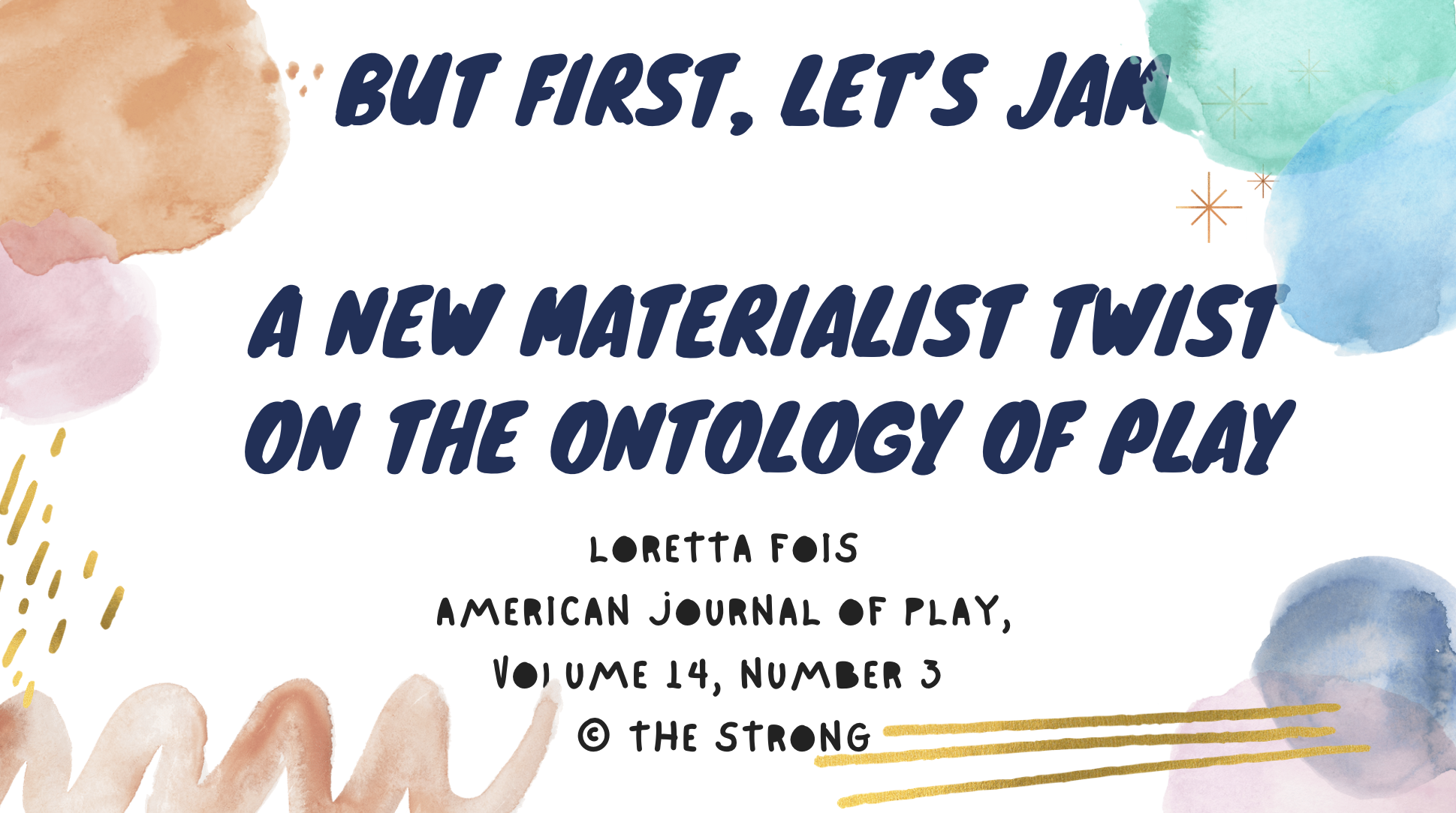 But First, Let’s Jam